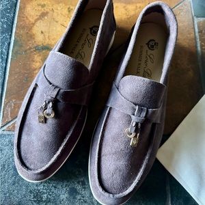 BN Loro Piana summer walk loafers moccasins